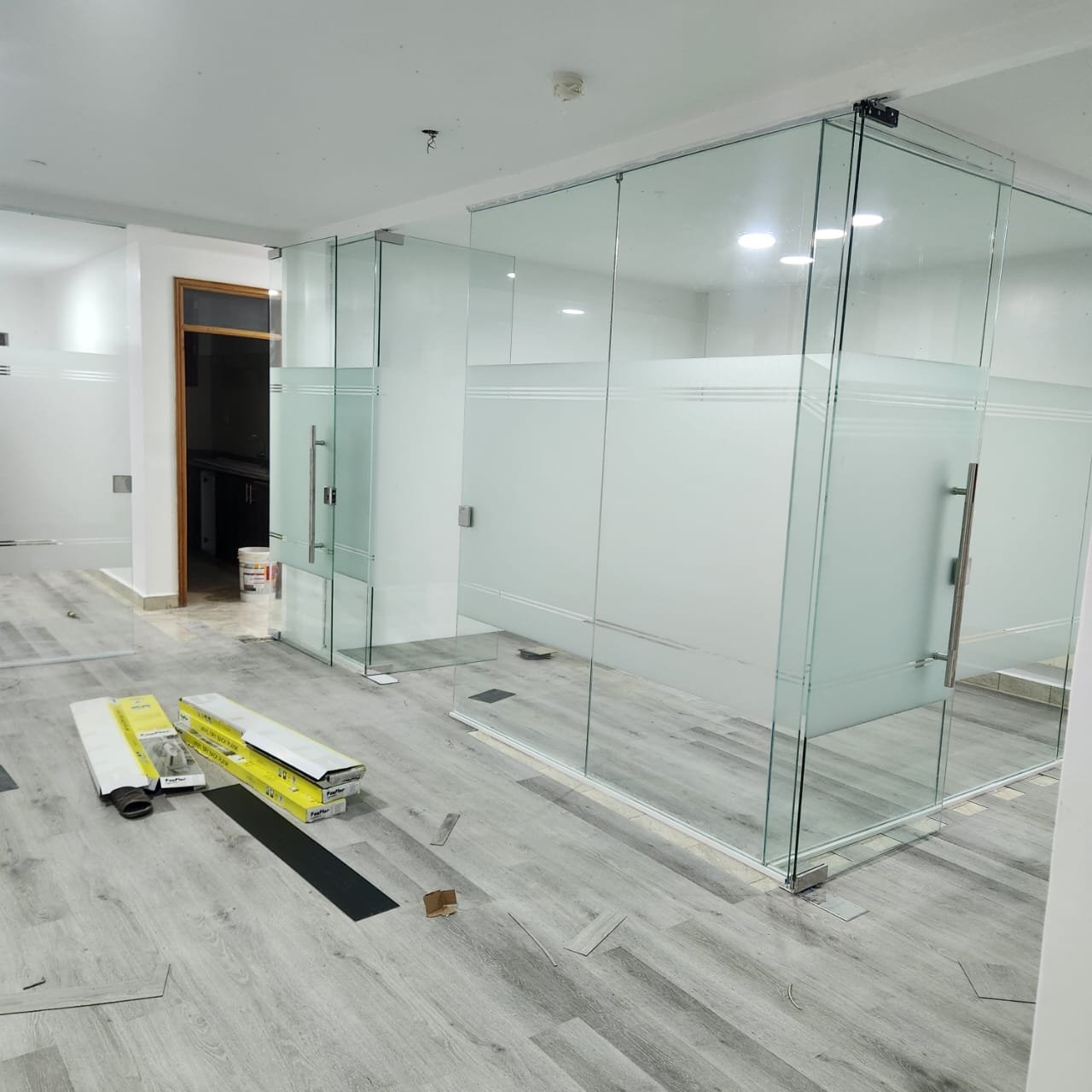 Frameless Glass Partitions in Nairobi, Kenya